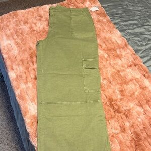 Womens Olive Green Cargo Pants